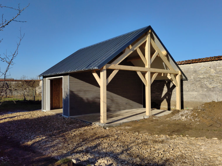 Appentis et abris bois