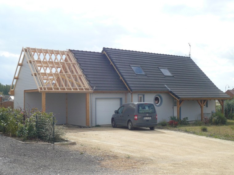 Chalets et maisons &agrave; ossature bois