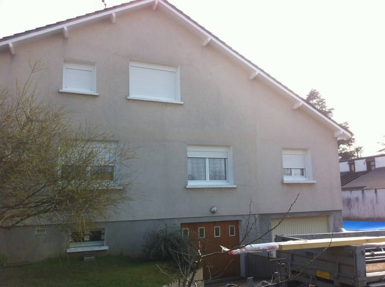 Dessous de toit en PVC