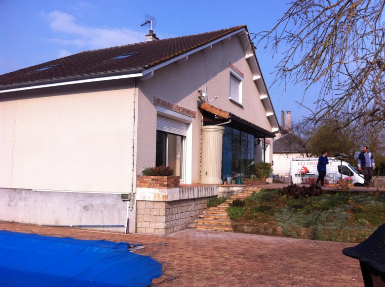 Dessous de toit en PVC