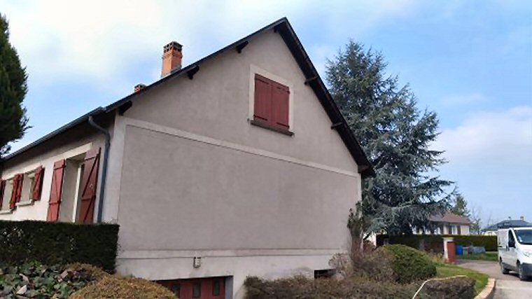 Dessous de toit en PVC