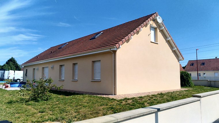 Dessous de toit en PVC