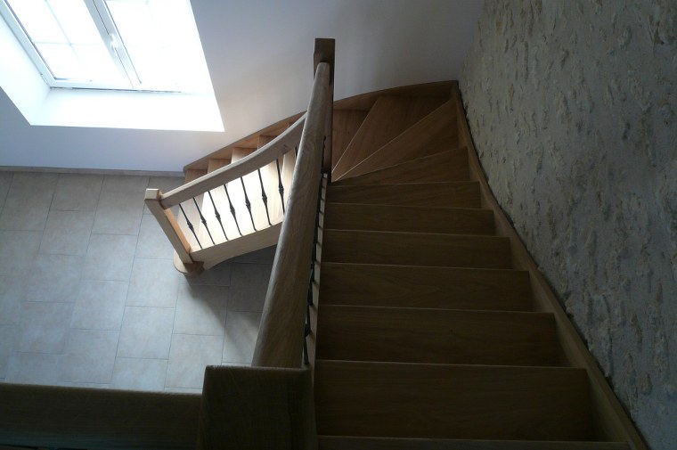 Escaliers en bois
