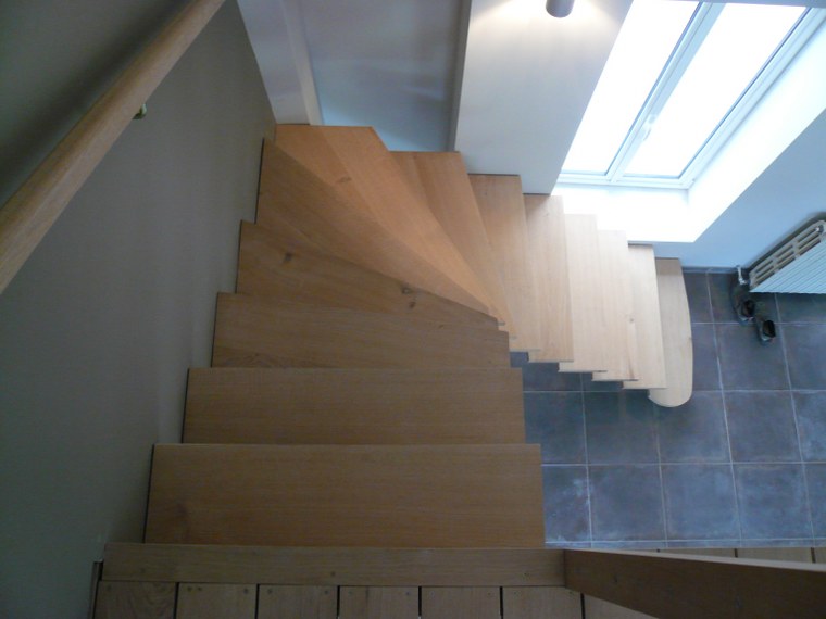 Escaliers en bois