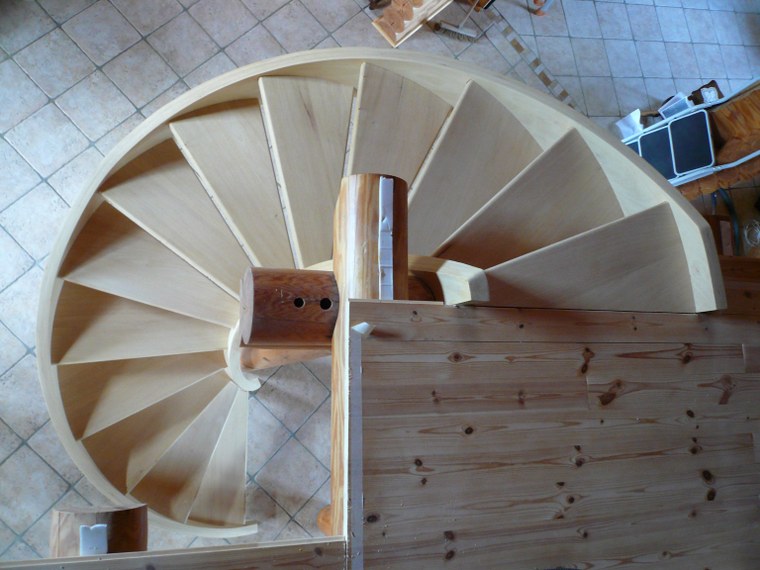 Escaliers en bois