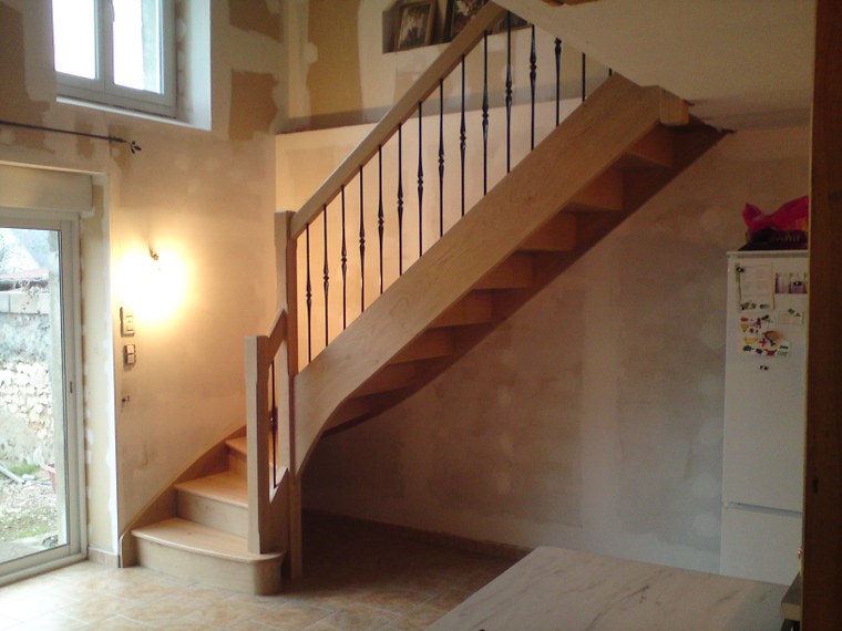 Escaliers en bois