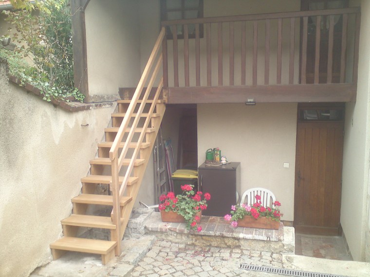 Escaliers en bois