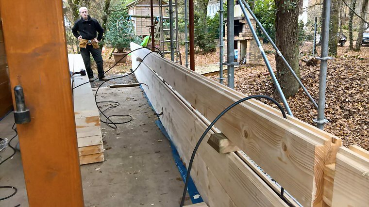 Extension de maison en bois