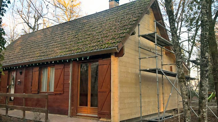Extension de maison en bois