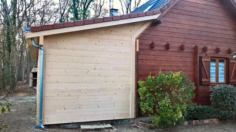 Extension de maison en bois