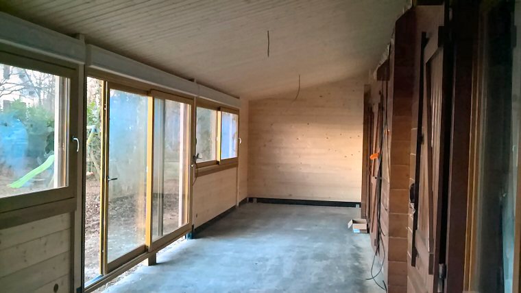 Extension de maison en bois