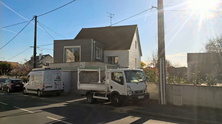 Extension de maison en bois