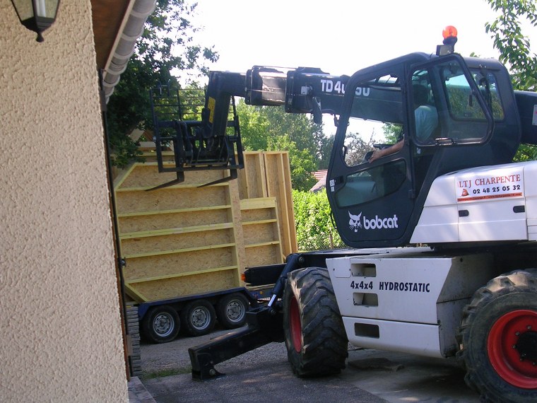 Extension de maison en bois
