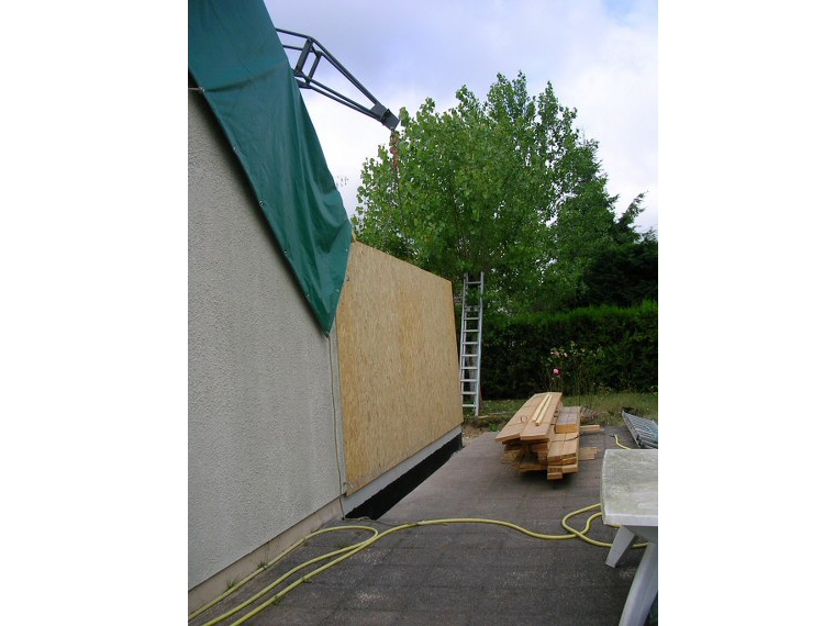 Extension de maison en bois