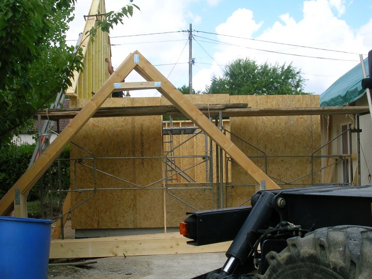 Extension de maison en bois