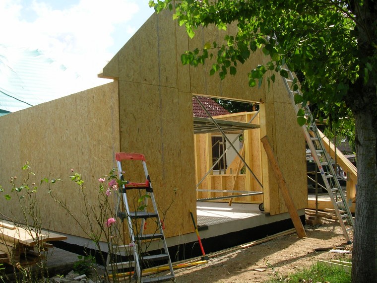 Extension de maison en bois