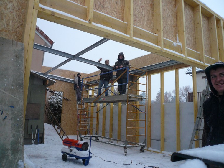 Extension de maison en bois