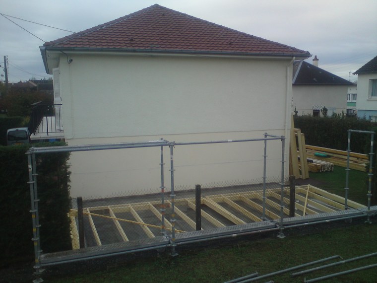 Extension de maison en bois