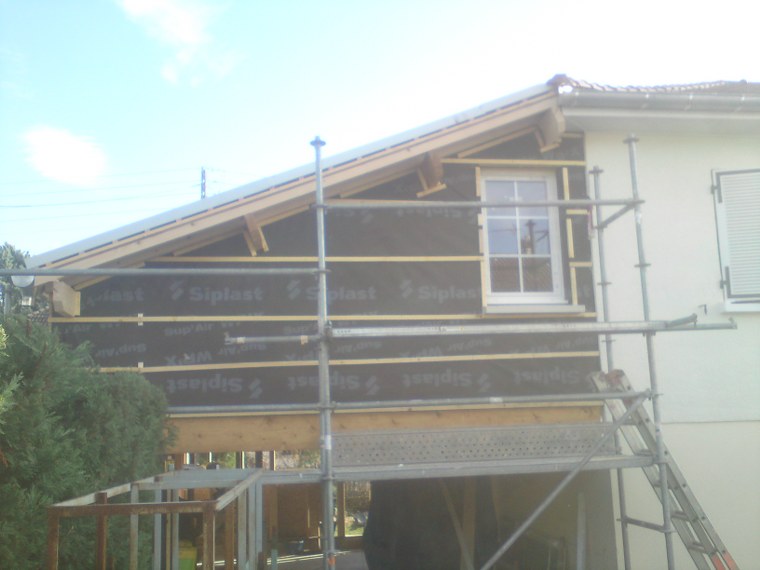 Extension de maison en bois