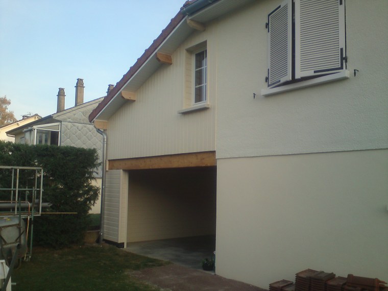 Extension de maison en bois