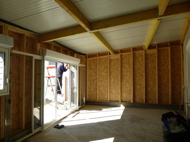 Extension de maison en bois