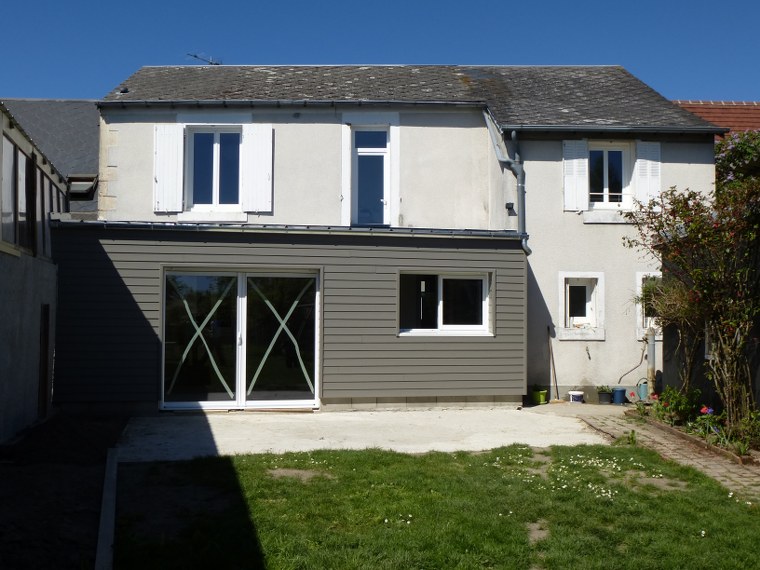 Extension de maison en bois