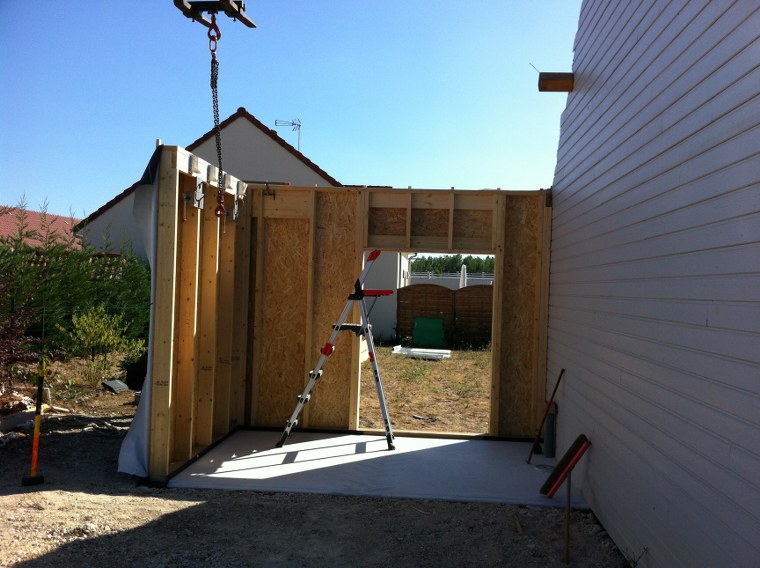 Extension de maison en bois