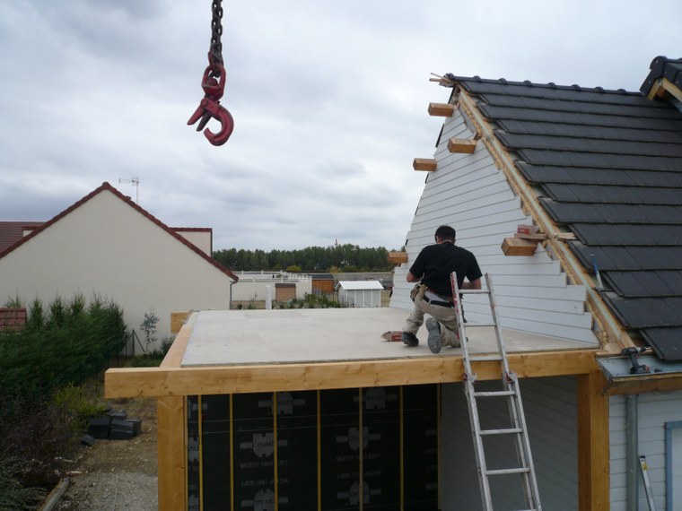Extension de maison en bois