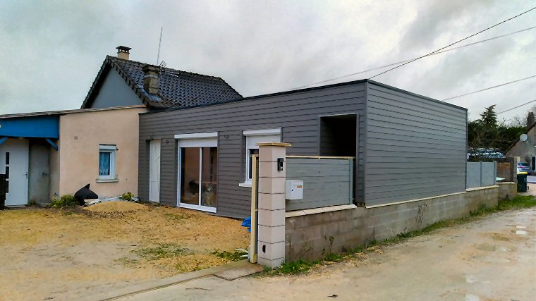Extension de maison en bois