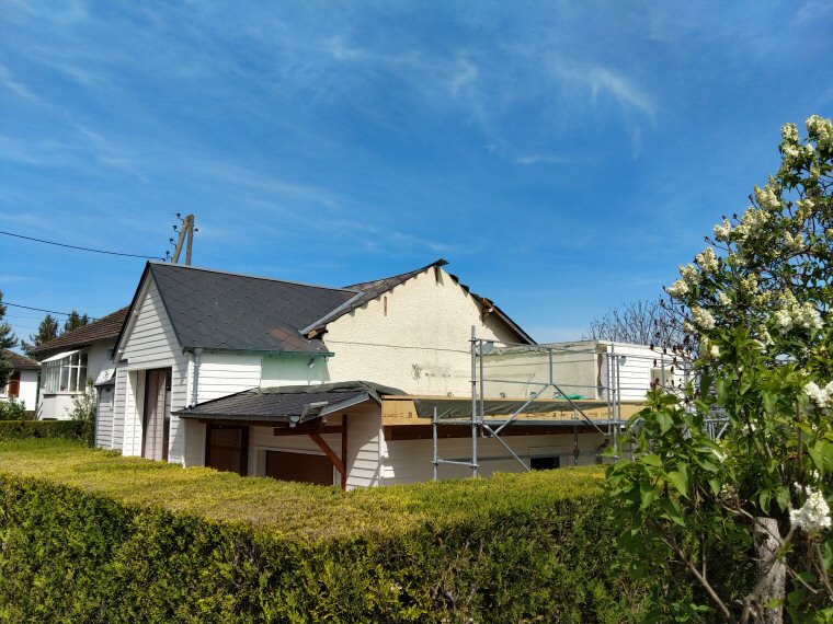 Extension de maison en bois