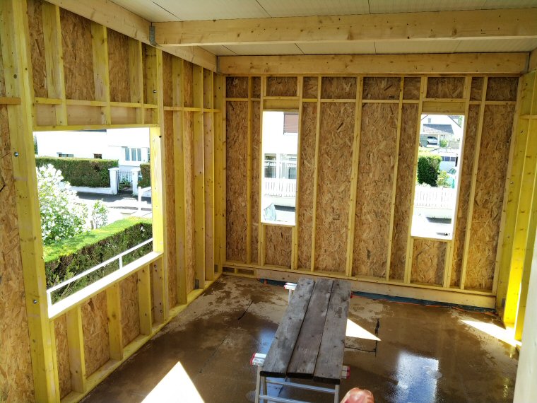 Extension de maison en bois