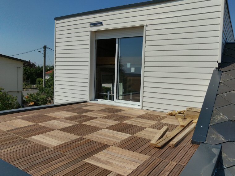 Extension de maison en bois