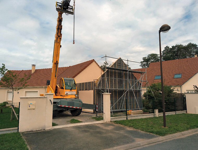 Extension de maison en bois