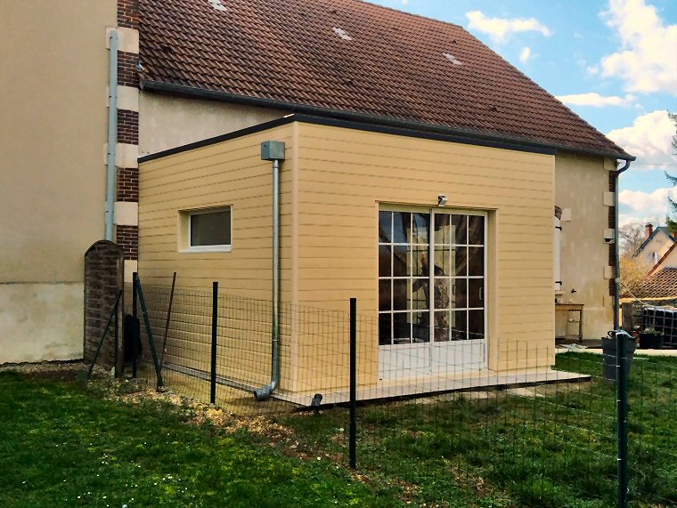 Extension de maison en bois