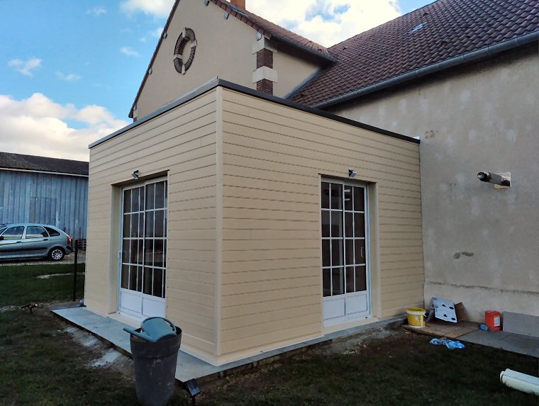 Extension de maison en bois