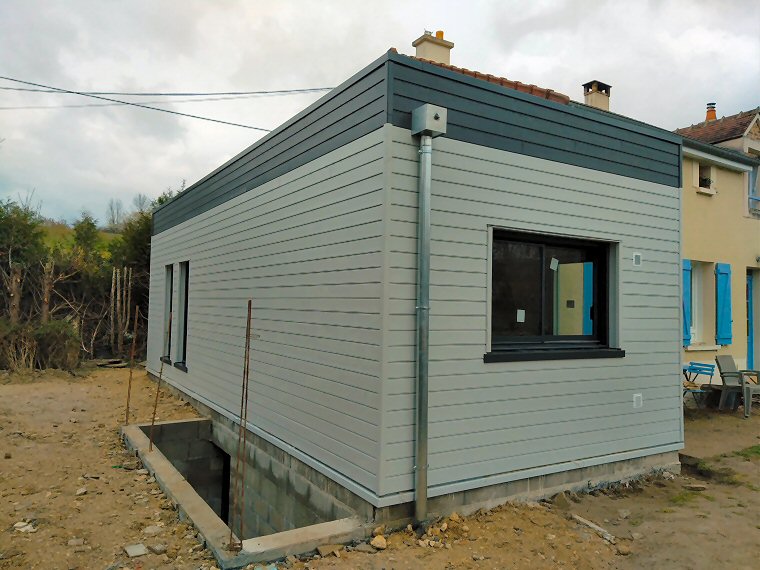 Extension de maison en bois
