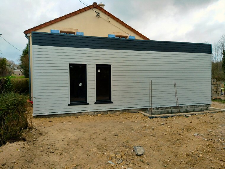 Extension de maison en bois