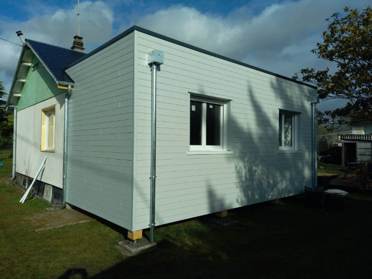 Extension de maison en bois