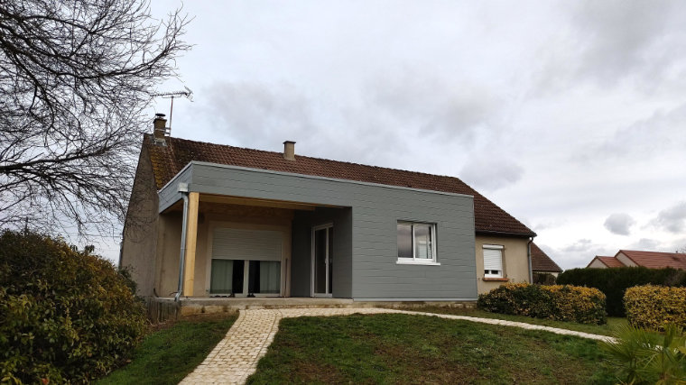 Extension de maison en bois