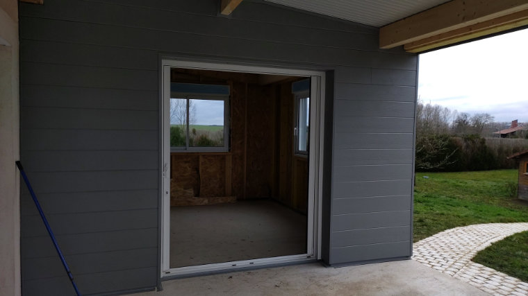 Extension de maison en bois