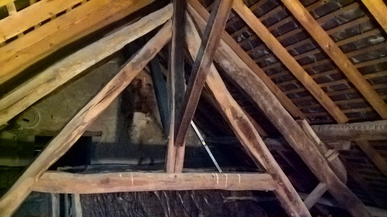 Renfort et modification de charpente