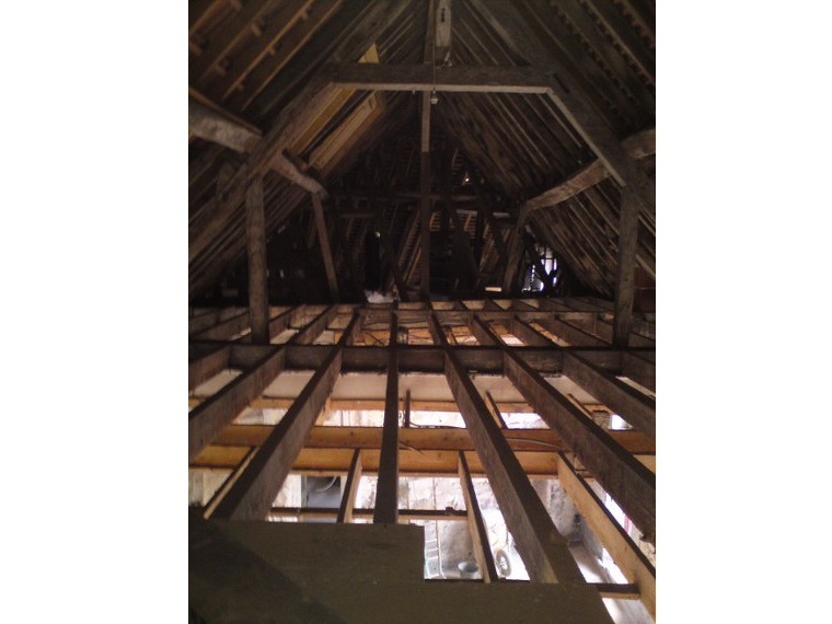 Renfort et modification de charpente