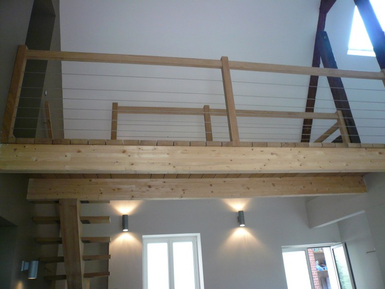 Renfort et modification de charpente