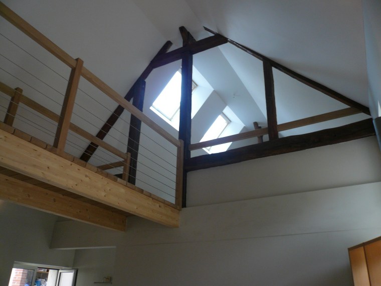 Renfort et modification de charpente