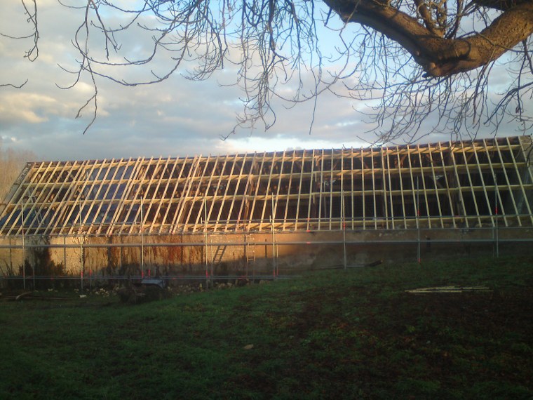 Renfort et modification de charpente