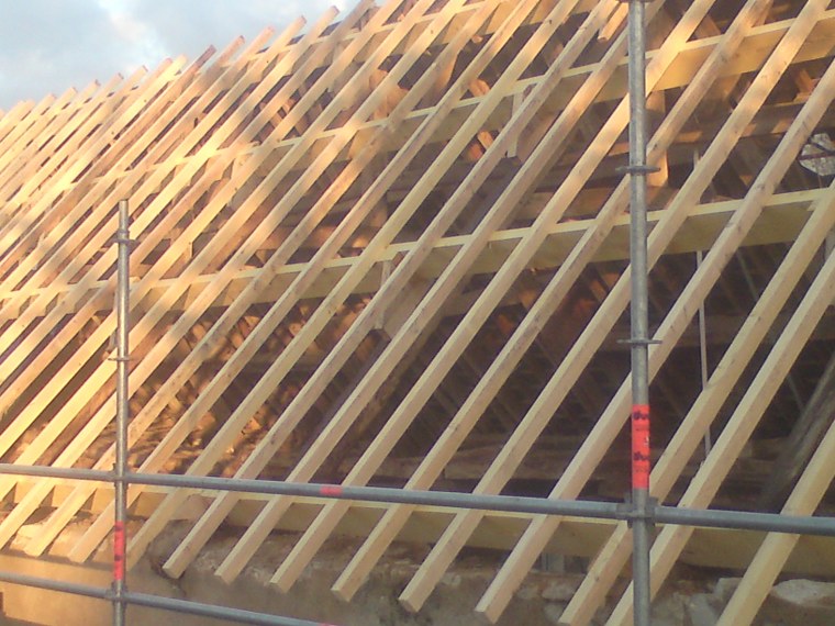 Renfort et modification de charpente