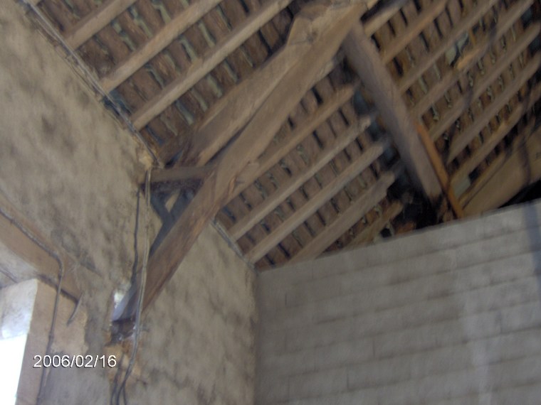 Renfort et modification de charpente