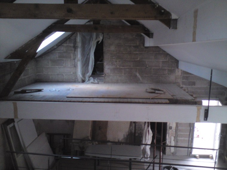 Renfort et modification de charpente