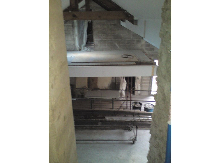 Renfort et modification de charpente