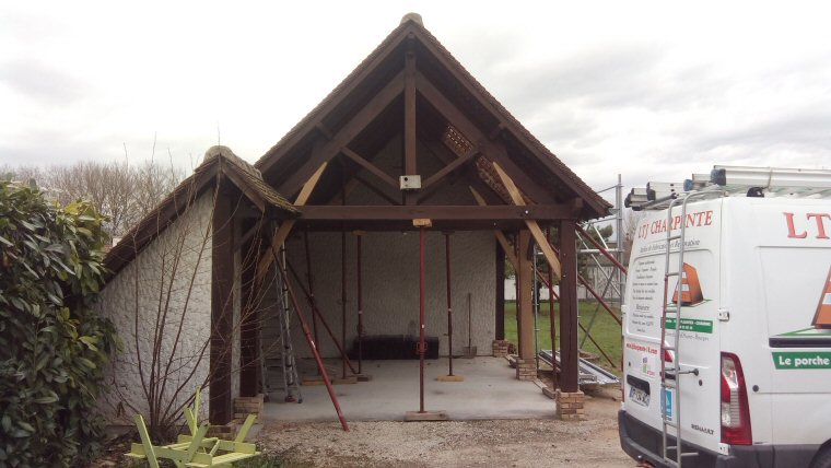 Renfort et modification de charpente